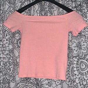 Off the shoulder H&M top😁